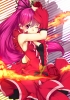 HappinessCharge PreCure! : Cherry Flamenco 180800
dress fire heart long hair pink ponytail red eyes wink   anime picture