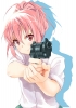 Sabagebu! : Sonokawa Momoka 180820
gun pink hair ponytail red eyes seifuku short smile   anime picture