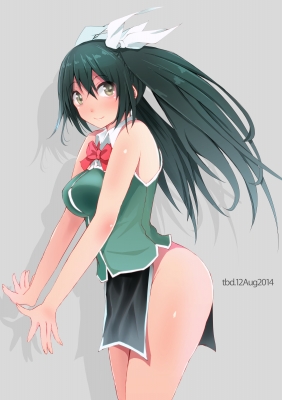 Kantai Collection : Tone 181079
 667664  kantai collection  tone   ( Anime CG Anime Pictures      ) 181079   : tbd
anthropomorphism blush brown eyes green hair long ribbon skirt smile twin tails   anime picture