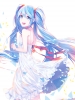 Vocaloid : Hatsune Miku 180950
blue eyes hair happy long ribbon sundress twin tails   anime picture