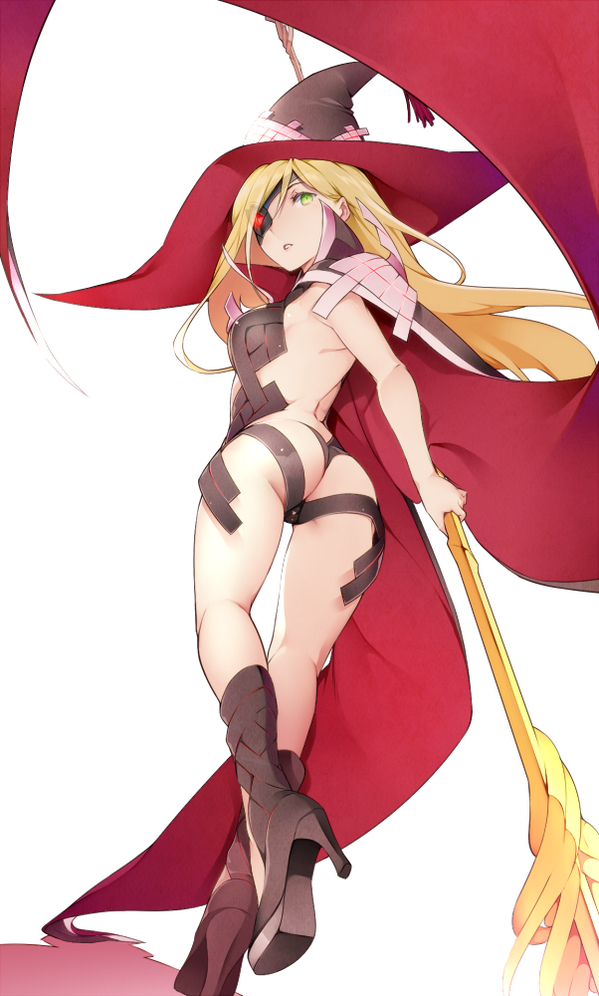 To, Aru, Majutsu, Index, Othinus, blonde, hair, boots, cloak, eyepatch, green, eyes, high, heels, long, witch, , , anime, picture, , |, , , pictures