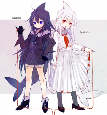 Wadanohara and The Great Blue Sea : Sal Samekichi 181360
 667958  wadanohara and the great blue sea  sal samekichi   ( Anime CG Anime Pictures      ) 181360   : Sekimo
black hair blue eyes genderswap gloves high heels jacket long red seifuku shorts sweatdrop tail white   anime picture