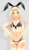 Kantai Collection : Shimakaze 181174
anthropomorphism bikini blonde hair green eyes band long tanline   anime picture