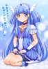 Smile PreCure! : Cure Beauty 181204
blue eyes hair choker headdress long mahou shoujo smile wings   anime picture