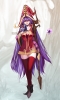 League of Legends : Lulu 181208
animal ears dress fairy green eyes heart purple hair smile staff thigh highs   anime picture