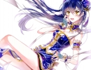 Love Live! School Idol Project : Sonoda Umi 181384
blue hair gloves long ribbon yellow eyes   anime picture