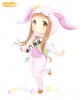 The Idolmaster Cinderella Girls : Ichihara Nina 181400
animal suit blush brown eyes hair long ribbon smile   anime picture
