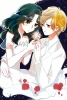Sailor Moon : Kaiou Michiru Tenou Haruka 181451
blonde hair couple dress flower green eyes long short yellow   anime picture