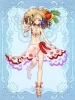 Psychic Hearts :  181503
bikini blonde hair blush braids flower hat jewelry long nail polish red eyes ribbon sandals side tail smile wink   anime picture