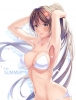 Kantai Collection : Yamato 181585
anthropomorphism bikini brown eyes hair long ponytail sakura   anime picture