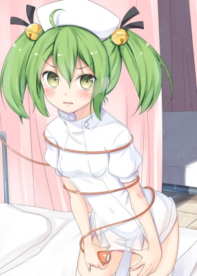 GJ bu : Kannazuki Tama 181638
 668241  gj bu  kannazuki tama   ( Anime CG Anime Pictures      ) 181638   : Chamirai
blush green eyes hair hat nurse short twin tails   anime picture