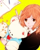 Ao Haru Ride : Yoshioka Futaba 181649
brown eyes hair seifuku short smile stuffed animal   anime picture