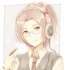 Shingeki no Kyojin : Hanji Zoe 181652
brown eyes hair headphones long megane ponytail smile tie   anime picture