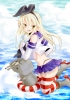 Kantai Collection : Rensouhou chan Shimakaze 181836
:3 anthropomorphism bikini blonde hair boots gloves band long skirt thigh highs water float weapon yellow eyes   anime picture