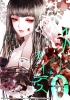 Anime CG Anime Pictures      181834
black hair flower long nail polish red eyes   anime picture