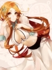 Bleach : Inoue Orihime 181838
brown eyes dress flower hairpins long hair orange smile   anime picture