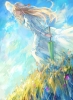 Anime CG Anime Pictures      181852
blonde hair blue eyes dress flower hat long sky umbrella   anime picture