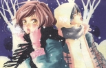 Ao Haru Ride : Tanaka Kou Yoshioka Futaba 181864
black hair brown couple gloves manga scarf short sweater tree winter yellow eyes   anime picture