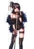Anime CG Anime Pictures      181869
black hair boots garter gloves jewelry microphone red eyes short singing   anime picture