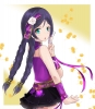 Love Live! School Idol Project : Toujou Nozomi 181888
braids card green eyes long hair purple ribbon skirt twin tails   anime picture