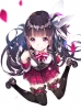 Lifealive! : Linda Airi 181899
black hair blush long red eyes ribbon seifuku side tail smile thigh highs   anime picture