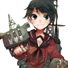 Kantai Collection : Mogami 181922
anthropomorphism black eyes hair blush short smile uniform weapon   anime picture