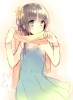 Anime CG Anime Pictures      181938
black hair blue eyes blush braids dress flower jewelry long scarf   anime picture