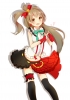 Love Live! School Idol Project : Minami Kotori 181949
brown hair garter happy heart long ribbon side tail skirt thigh highs yellow eyes   anime picture