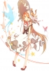 Anime CG Anime Pictures      181950
blue eyes butterfly dress hat high heels long hair orange ribbon smile   anime picture