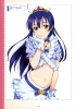 Love Live! School Idol Project : Sonoda Umi 181996
blue hair blush brown eyes choker gloves jewelry long royalty skirt smile   anime picture