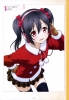 Love Live! School Idol Project : Yazawa Nico 182010
black hair blush gloves happy headphones jacket long red eyes ribbon skirt thigh highs twin tails   anime picture