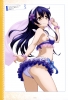 Love Live! School Idol Project : Sonoda Umi 182027
bikini blue hair blush brown eyes flower band long ribbon smile   anime picture