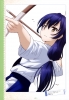 Love Live! School Idol Project : Sonoda Umi 182044
blue hair bodysuit bow and arrow brown eyes happy ponytail   anime picture