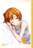 Love Live! School Idol Project : Hoshizora Rin 182049
blush green eyes orange hair pajama short sleep wink   anime picture
