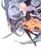 Touhou : Hata no Kokoro 182058
long hair mask pantyhose pink purple eyes ribbon skirt sword   anime picture
