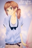 Ao Haru Ride : Yoshioka Futaba 182105
brown hair long ponytail ribbon smile yellow eyes   anime picture