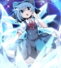Touhou : Cirno 182116
blue eyes hair blush dress fairy ice ribbon short   anime picture