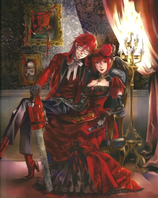 Kuroshitsuji : Angelina Durless Grell Sutcliffe Madam Red 182216
 668829  kuroshitsuji  angelina durless grell sutcliffe madam red   ( Anime CG Anime Pictures      ) 182216   : Toboso Yana
boots dress flower gloves green eyes high heels jewelry long hair megane red short smile weapon   anime picture