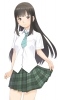 Anime CG Anime Pictures      182147
black eyes hair blush long seifuku smile   anime picture