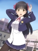 Anime CG Anime Pictures      182149
black hair blush happy long pantyhose ribbon seifuku sky tree yellow eyes   anime picture