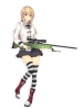 Anime CG Anime Pictures      182167
blonde hair blue eyes boots gun hairpins jacket long skirt thigh highs   anime picture