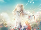 Ano Hi Mita Hana no Namae o Boku tachi wa Mada Shiranai. : Honma Meiko 182179
blonde hair dress flower happy long ribbon sky ^_^   anime picture