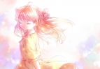 Gekkan Shoujo Nozaki kun : Sakura Chiyo 182186
ahoge dress long hair orange ribbon smile   anime picture