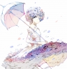 Kuroshitsuji : Doll 182203
blue eyes dress flower ribbon thigh highs umbrella   anime picture