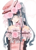 Kuroshitsuji : Lady Phantomhive 182214
black hair blue eyes blush dress flower hat long ribbon smile trap twin tails   anime picture