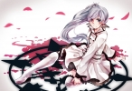 RWBY : Weiss Schnee 182227
blue eyes boots jewelry long hair side tail skirt white   anime picture