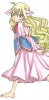 Fairy Tail : Mavis Vermillion 182242
ahoge barefoot blonde hair dress green eyes jewelry long ribbon smile   anime picture
