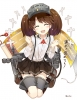 Kantai Collection : Ryuujou 182267
anthropomorphism blush brown hair hat short twin tails uniform   anime picture