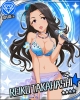 The Idolmaster Cinderella Girls : Takahashi Reiko 182272
bikini black hair curly flower headdress jewelry long microphone purple eyes stars   anime picture