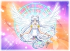 Sailor Moon : Sailor Cosmos 182282
blue eyes choker jewelry long hair mahou shoujo odango smile stars twin tails white wings   anime picture